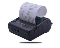 Printer Struk POS 80mm Nirkabel Portabel Mini Printer Termal Kompatibel dengan Android dan Windows