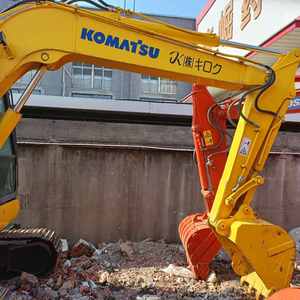 Excavadora de orugas pequeña Komatsu PC78 usada de 7 toneladas, maquinaria hidráulica de construcción, excavadora de <span class=keywords><strong>segunda</strong></span> <span class=keywords><strong>mano</strong></span> para uso doméstico - Product Image 4