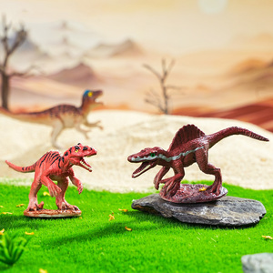 ミニチュアリアルな恐竜フィギュアおもちゃミニプラスチック恐竜動物フィギュア装飾品イースターエッグ誕生日工芸品用 - Product Image 1