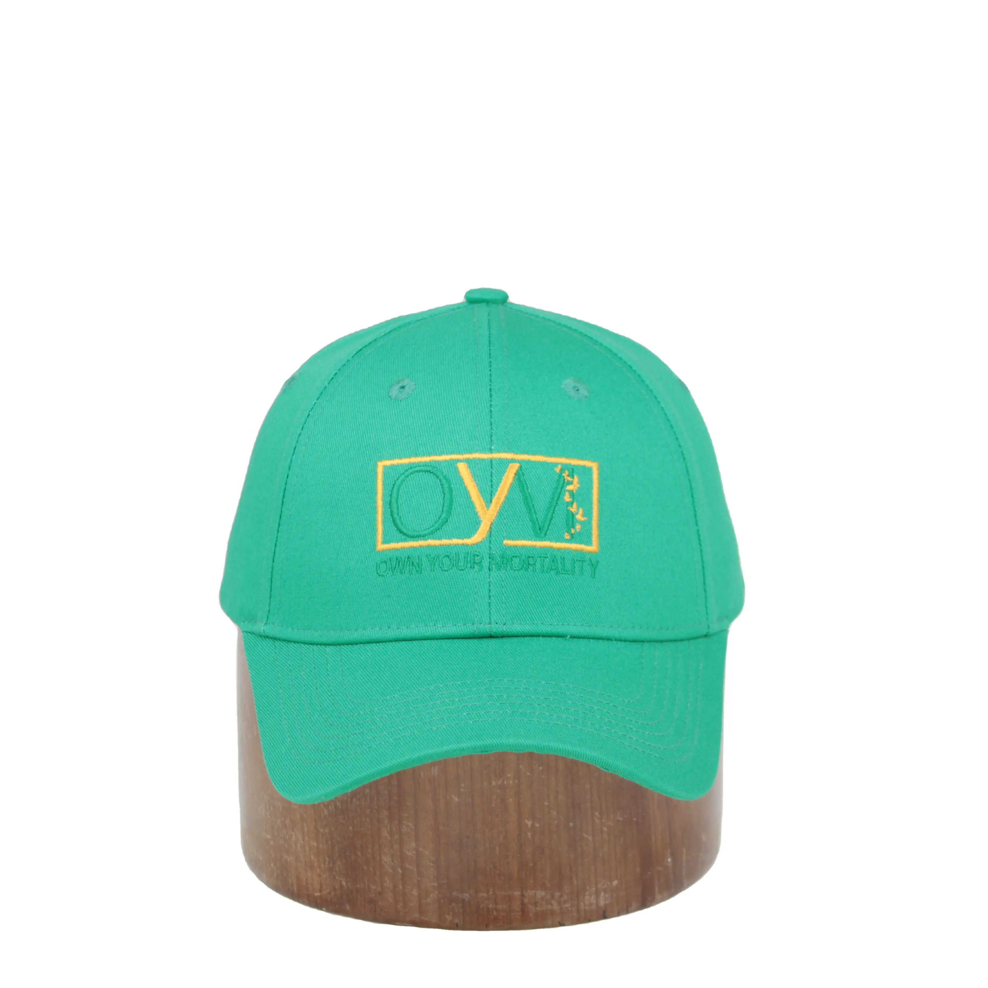 Custom canvas sports outdoors adjustable plain men women baseball cap with luminous label
