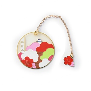 Custom Round Pocket Metal <b>Bookmark</b> Wholesale - Product Image 1