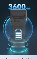 Terminal de paiement Android Z93 Mini avec lecteur de cartes NFC et imprimante – Prise en charge du système de point de vente mobile – Connectivité Bluetooth, USB, Wi-Fi