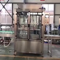 Machine de remplissage de bouteilles d'aliments, ml, tête unique rotative, poisson d'olive, noix de coco essentielle, liquide alimentaire, huile comestible, cartouche
