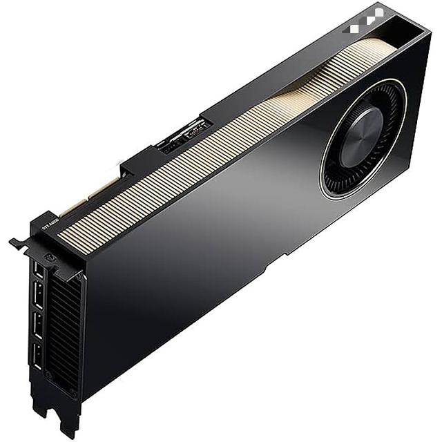 GPU RTX A6000 48GB GDDR6 PCI Express 4.0 X16 Full Height 4 DP Graphics Card A6000 GPU