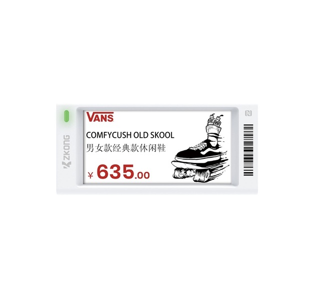 Zkong 2.9 Inch Digital Price Tag Electronic Shelf Label