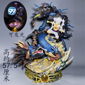 Figurine d'action en PVC GY One Piece, Nika Luffy VS <span class=keywords><strong>Kedo</strong></span>, statue GK, jouet décoratif, cadeau - Product Image 3