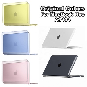 <span class=keywords><strong>Custodie</strong></span> Trasparenti per Laptop <span class=keywords><strong>MacBook</strong></span> Neo <span class=keywords><strong>13</strong></span> Pollici A18 <span class=keywords><strong>Pro</strong></span> A3404, Cover Protettiva Rigida Colorata Trasparente per <span class=keywords><strong>Macbook</strong></span> - Product Image 1