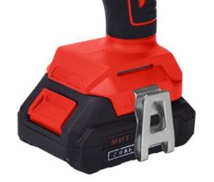 MPT MPCD2127.B2 18V/21V Taladro inalámbrico sin escobillas Alto Torque 60N. M Ajuste de doble velocidad con dos baterías - Product Image 4