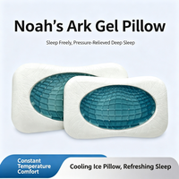 Bantal Gel Pendingin Ice Blue, Busa Memori Kontur Ortopedi, Kenyamanan Ergonomis untuk Tidur yang Nyenyak, Grosir