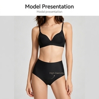 Cómodas Bragas Menstruales de Nylon Transpirables, Finas y Suaves, Talla Grande 4XL, de Tiro Medio, Antifugas, para la Seguridad Femenina