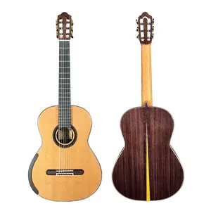 Çift üst filarmoni konser gitar fransız cila tarafından luthier YULONG GUO