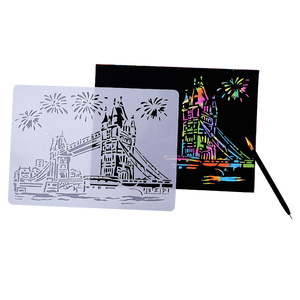 Custom Plastic PET Laser <strong>Cut</strong> Architecture Drawings Stencils <strong>Template</strong> - Product Image 2