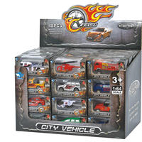 Venta al por Mayor de Fábrica de Coche de Juguete de Aleación Fundida a Presión a Escala 1:64 para Niños Venta Directa Coche de Juguete de Rueda Libre para Niños