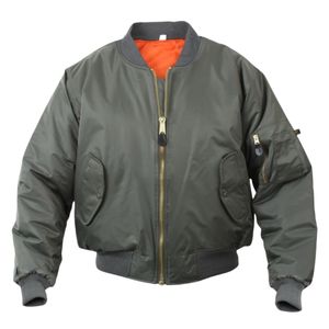 Blouson aviateur décontracté MA-1 imperméable personnalisé pour <span class=keywords><strong>homme</strong></span> – Coupe-vent d'hiver avec fermeture éclair - Product Image 1