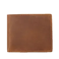 Hot Selling PU Leather Money Clip Short Wallets for Men - China