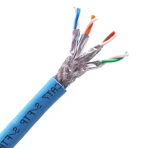 Cavo Internet Reseau Cat.7 cavo Cat7A prezzo Per metri 23AWG BC Pass Test cavo SFTP Cat7 Roll 305M 22AWG