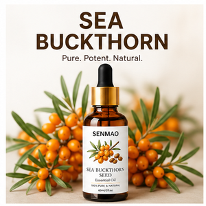 Aceite de Semilla de Espino Amarillo Puro y Natural de 60 ml, Aceite Base Orgánico Hidratante y Aclarante para el Cuidado de la Piel y la Belleza - Product Image 1
