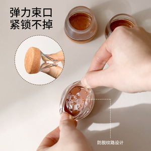 Chair Leg Covers Transparent Felt Anti-slip Silent Floor Protection For Home Furniture Small Medium Large Size - Product Image 4