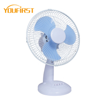 Ventilateur solaire portable à prix compétitif, batterie au lithium, 15W, 3 vitesses, hauteur réglable, oscillation, panneau solaire, ventilateur de table