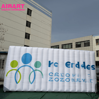 Mur publicitaire gonflable pour boutique éphémère et roadshow