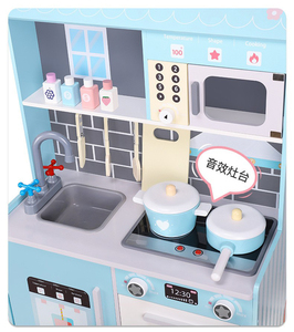 Casa de <span class=keywords><strong>Muñecas</strong></span> de Madera 2 en 1 al por Mayor, Juguetes de Cocina de Lujo para Niños Pequeños, Juego de Imitación de Cocina, Juego de Roles, ¡Venta Caliente! - Product Image 2