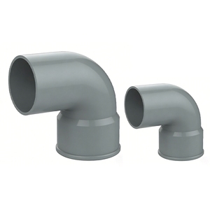 Coudière <span class=keywords><strong>PVC</strong></span>/UPVC 90 degrés 3 pouces pour système <span class=keywords><strong>de</strong></span> drainage norme DIN - Offre Spéciale - Product Image 1