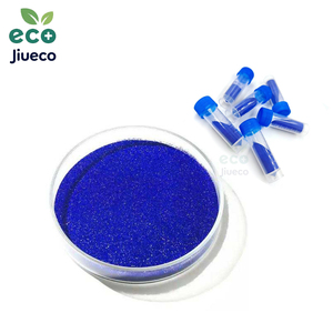 GHK-CU <b>Copper</b> Tripeptide-1 Peptide Serum Fine Lines Firming Skin Elasticity Water Soluble 99% Purity Blue <b>Powder</b> Cosmetic Raw - Product Image 1