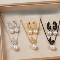 Fabricant de bijoux QX, vente en gros, fabrication sur mesure OEM, ensemble de boucles d'oreilles et de colliers en argent sterling 925 pour femmes, luxe, hypoallergénique