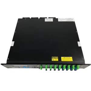 FTTH CATV GPON 1550nm WDM EDFA 8 16 32 Port 19dBm 23dBm Fiber Optical Amplifier EDFA Con WDM Amplificador Fibra Optica