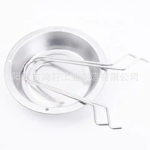 Rejilla para asar pollo de acero inoxidable con bandeja de 19.5x19.5x16 cm para barbacoa al aire libre y asado de pavo - Product Image 4