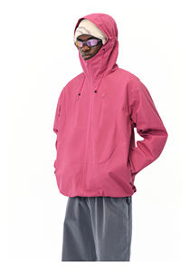 Vestes fonctionnelles de sport en nylon Vestes d'alpinisme personnalisées hydrofuges pour hommes - Product Image 3