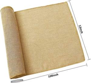 Nappes led en dentelle de thé de mariage en <span class=keywords><strong>jute</strong></span> naturelle <span class=keywords><strong>chemin</strong></span> de <span class=keywords><strong>table</strong></span> en <span class=keywords><strong>jute</strong></span> pour mariage - Product Image 1