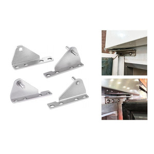 Suiling <b>S10</b> Stainless Steel Furniture Hinge 2.5 Mm Surface Mount Durable Cabinet Door Hinge For Refrigerator Freezer - Product Image 1