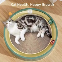 Griffoir extra-large avec boule, sans poussière, durable, lit pour chat tout-en-un, jouet à griffer pour chat, style mignon, aucun assemblage requis