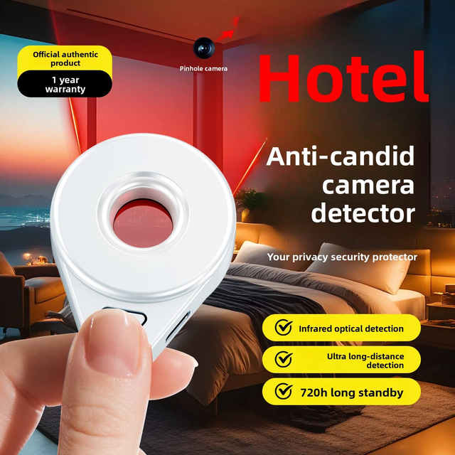 2026 Smart Camera Detector for Hotels, Anti-spy Camera and Anti-peeping Device, Infrared signal Detector