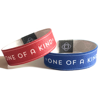 Logo personnalisé Tissu Stretch Jésus Bracelet Quotidien Bible Verset Bracelet Avec Nfc Avec Nfc Rfid Bracelets Élastiques
