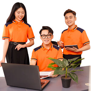 Proveedor de Camisetas Polo OEM ODM Vietnam, Tejido de Mezcla de Algodón Ecológico Diseñado para Uso Durante Todo el Año, Programas de Marcas Sostenibles - Product Image 4