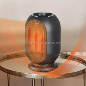 Chất lượng cao PTC gốm sưởi ấm không khí quạt điện di động thông minh cá nhân mini Retro không gian nóng cho RV