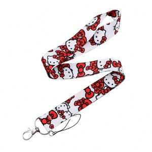 Badge <span class=keywords><strong>de</strong></span> <span class=keywords><strong>travail</strong></span> Sanrio avec cordon, sangle <span class=keywords><strong>de</strong></span> cou, sangle tissée KT, carte <span class=keywords><strong>de</strong></span> bus étudiante, ensemble porte-badge <span class=keywords><strong>de</strong></span> <span class=keywords><strong>travail</strong></span> - Product Image 4