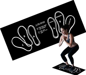 Estera de ejercicio de diatomita redonda contemporánea ecológica con grosor personalizado - Product Image 1