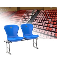 Système de sièges en gradins Avant Sports Arena Stadium, sièges fixes en HDPE pour événements, gradins avec dossier de soutien