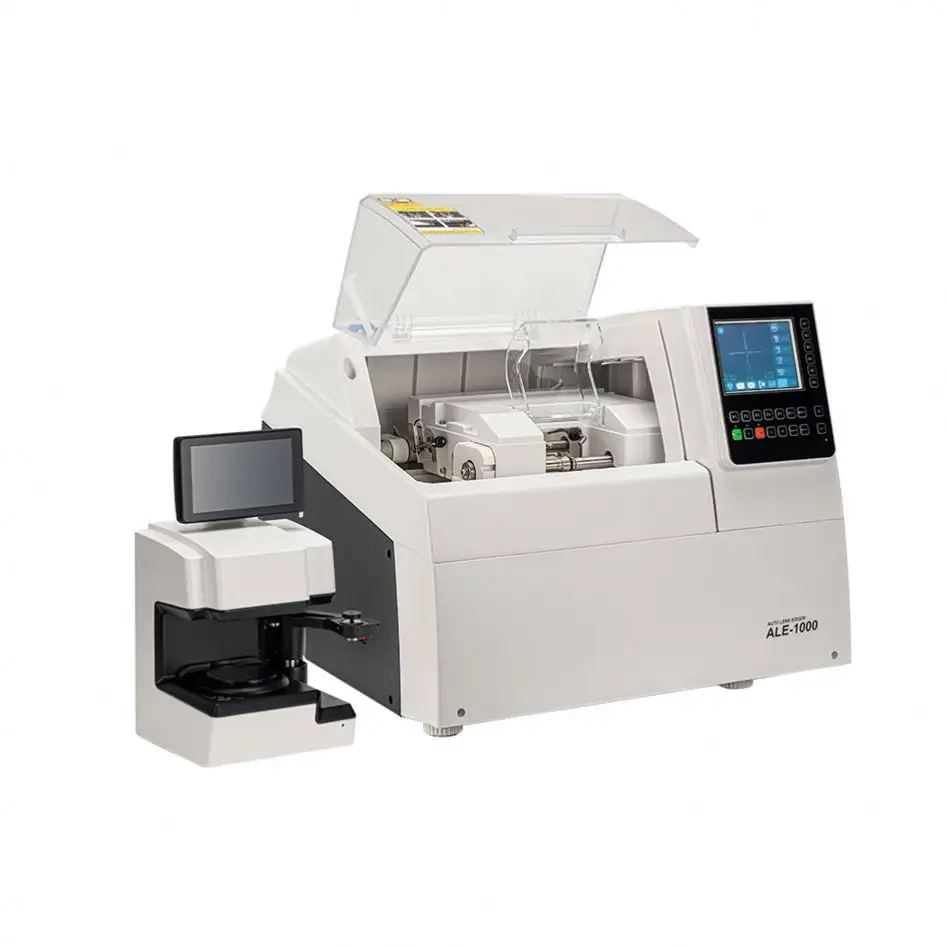 Auto Lens Edger Automatic Patternless Edger Price ALE-1000+ST-1200 Optical Lens Machine