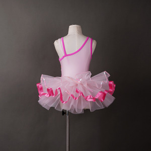 <span class=keywords><strong>Vestido</strong></span> Tutú de <span class=keywords><strong>Ballet</strong></span> con Lentejuelas Fucsia para Niñas, Disfraz para Actuaciones Escénicas, Ropa de Danza, Venta al Por Mayor - Product Image 4