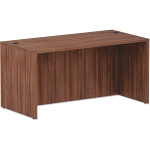 Coque de bureau droite moderne en noyer de la série Alera Valencia, 59,13 po x 29,5 po x 29,63 po, bureaux de direction - Product Image 1