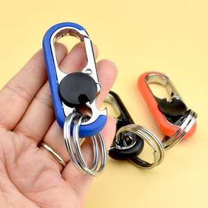 <span class=keywords><strong>Portachiavi</strong></span> da Auto in Metallo da Appendere in Vita, Creativo e Multifunzionale con Apribottiglie, <span class=keywords><strong>Portachiavi</strong></span> da <span class=keywords><strong>Uomo</strong></span> per Affari - Product Image 2