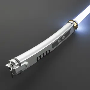 Nexus Sabers драгоценный изогнутый металлический штифт Ahsoka Tano Xenopixel Proffie бесконечный цвет меняющий световой меч из Звездных Войн