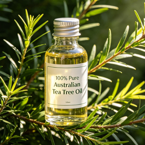<span class=keywords><strong>Huile</strong></span> <span class=keywords><strong>essentielle</strong></span> d'arbre à thé de qualité supérieure, pure, distillée à la vapeur, pour le soin du visage, des cheveux et de la peau, et l'aromathérapie - Product Image 2