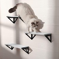 Étagères murales flottantes en bois, décoratives pour la maison, pour chambre à coucher, accroche du mur, porte-vêtements