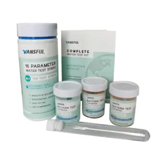 Water Test Kits Drinking Water Test Kit 100 Test Strips 2 Bacteria Complete Water Test Strips 17 In1