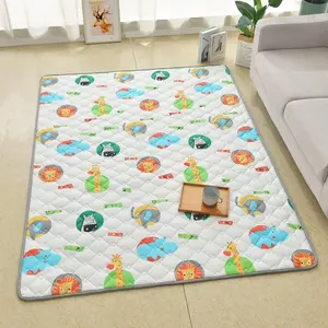 Famicheer Baby Verkoopt Zacht Kinder Baby Zwart-Wit Speelmat Draagbare Bedmatras Baby 'S